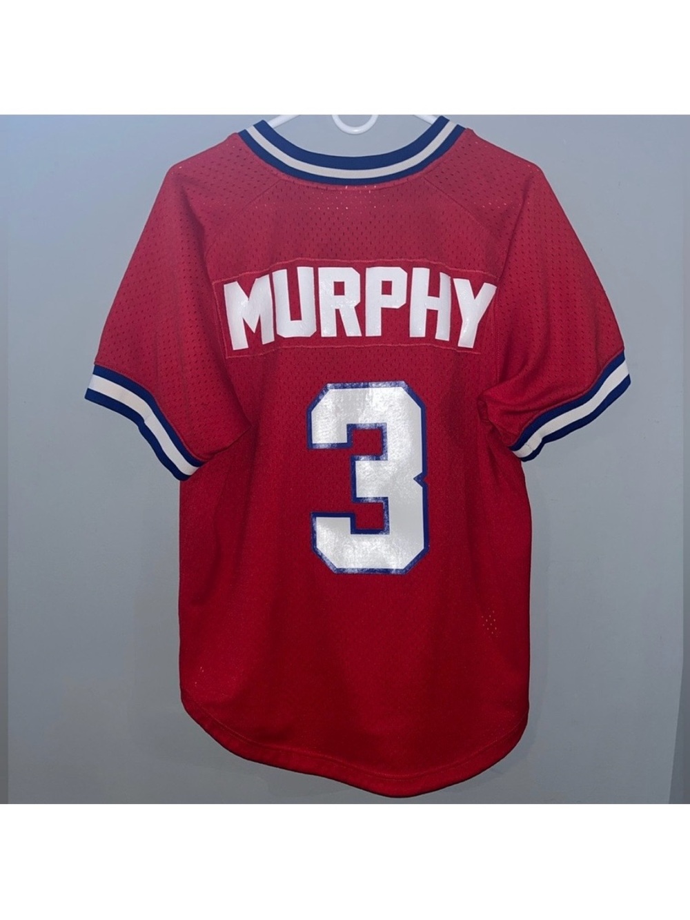 Atlanta Braves No. 3 Dale Murphy Mitchell Ness 1980 Cooperstown Authentic Jersey - Picture 4 of 12